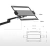 Pole-Mounted Monitor Arm