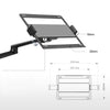 Pole-Mounted Monitor Arm