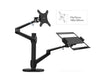 Pole-Mounted Monitor Arm