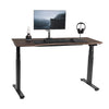 Max Pro Series Standing Desk with Contour Top